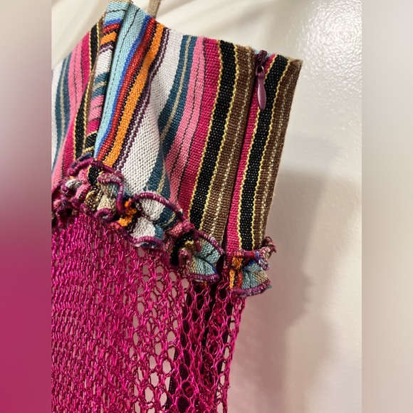 NWT Anim Miza Fishnet Beach Cover Up / Dress - Picture 10 of 13